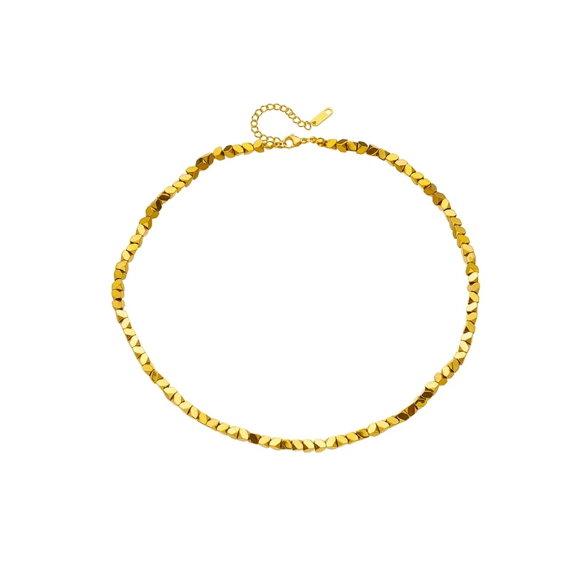 Gold chain necklace - devine goddess